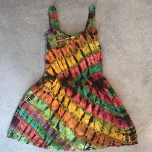 Tie dye dress